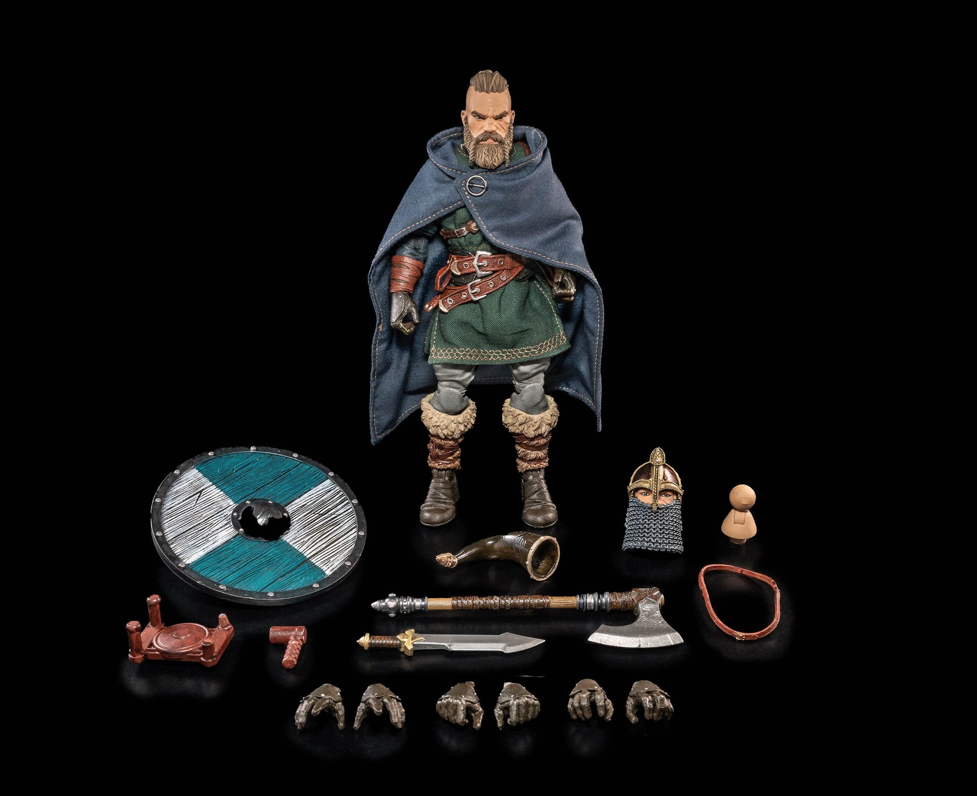 Mythic Legions: Horror of Einsamall: Halvard of Frothvar: Action Figure - Four Horsemen Action Figure