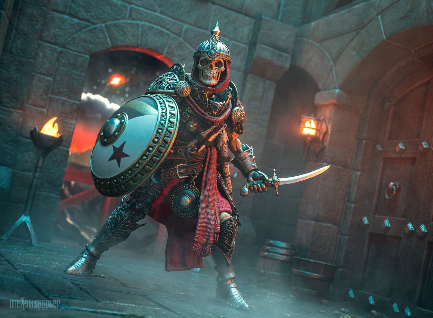 Mythic Legions: Rising Sons Action Figure Skapular the Cryptbreaker Ver. 2 15 cm - Four Horsemen Action Figures