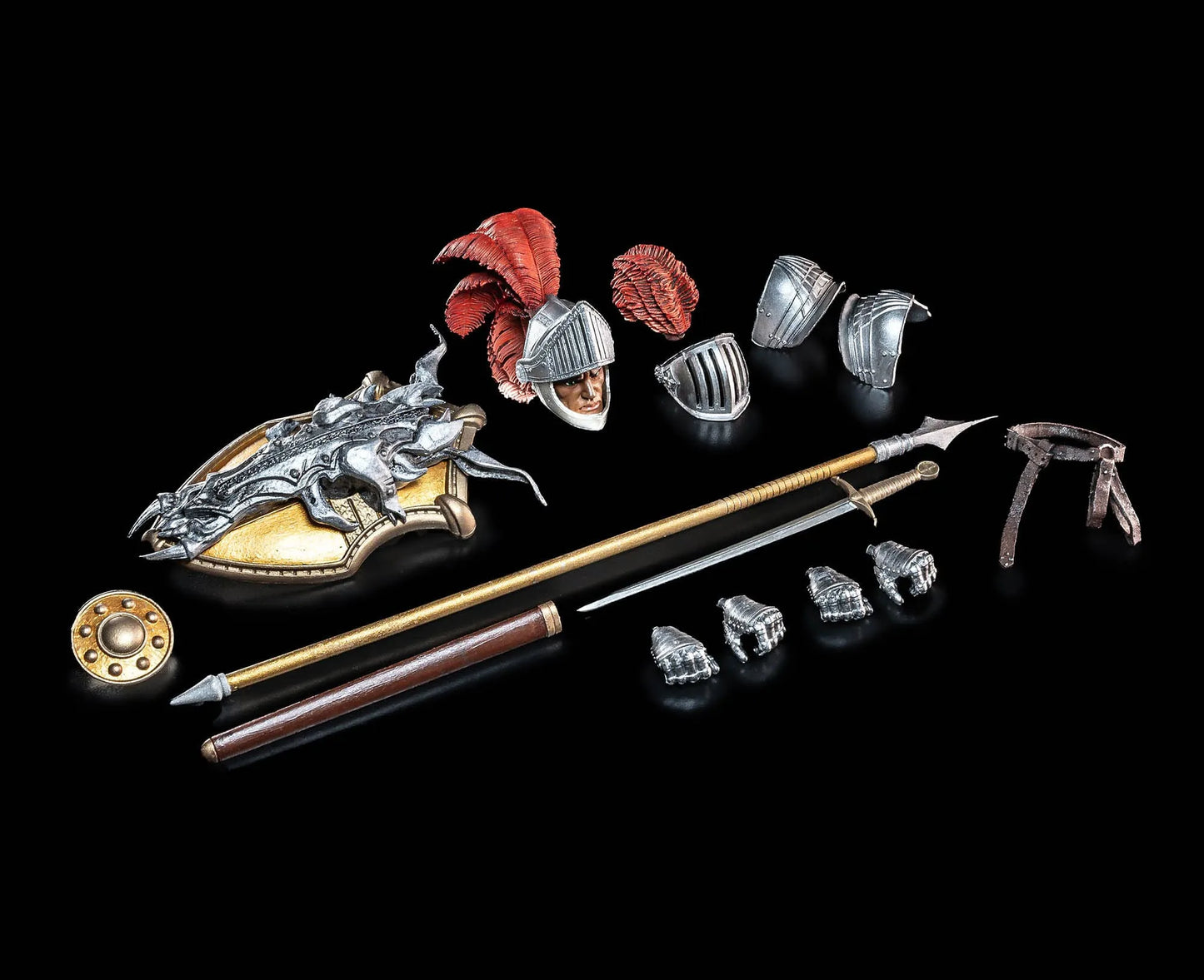 Mythic Legions: Silver Knight 2: Legion Builder: Action Figure - Four Horsemen Action Figure