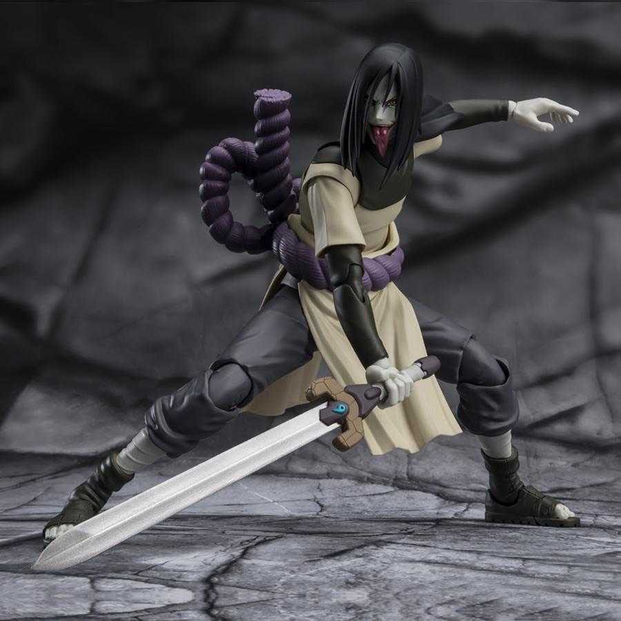 Naruto S.H.Figuarts Action Figure Orochimaru - Seeker of Immortality Reissue 15 cm - Bandai Tamashii Nations Action figures
