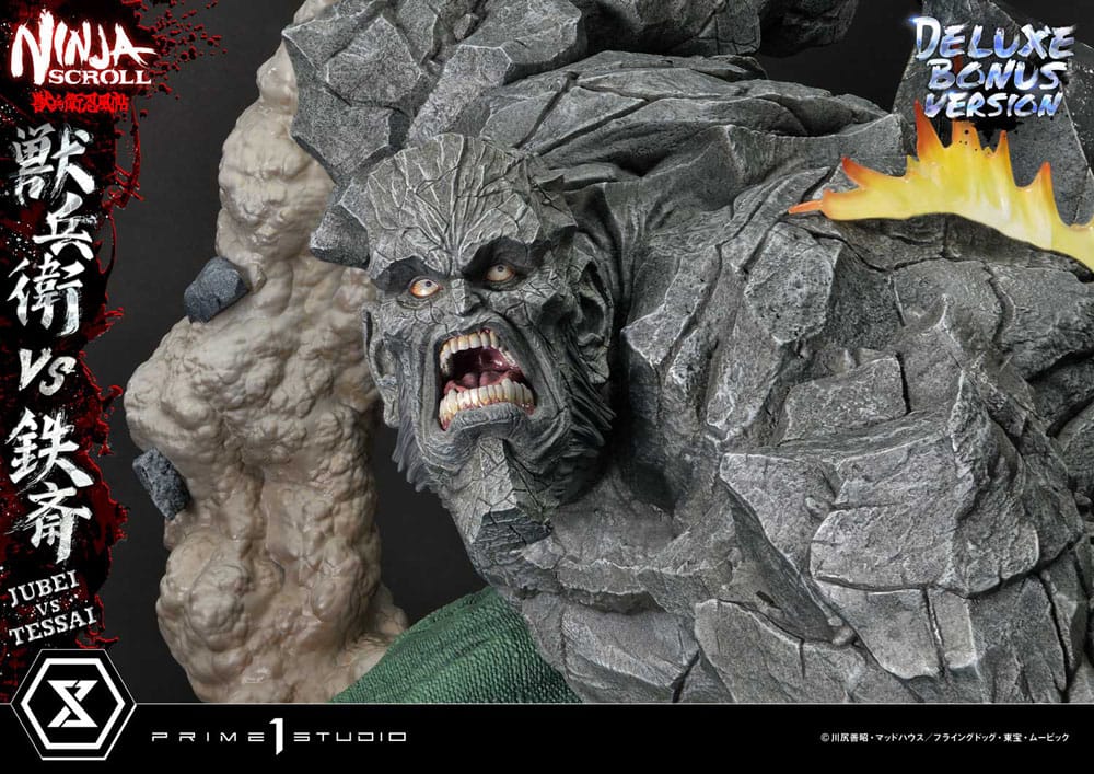 Ninja Scroll Ultimate Premium Masterline Series Statue 1/4 Jubei Versus Tessai Deluxe Bonus Version 101 cm - Prime 1 Studio Statues