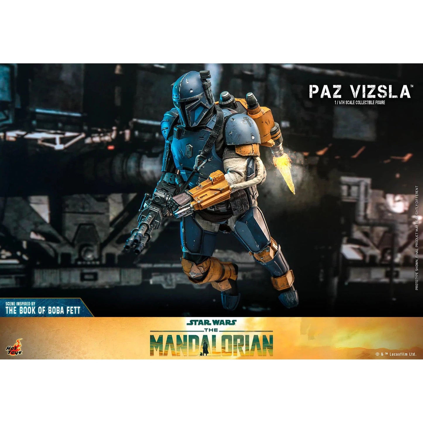 Paz Vizsla: Star Wars: The Mandalorian - Hot Toys Action Figure