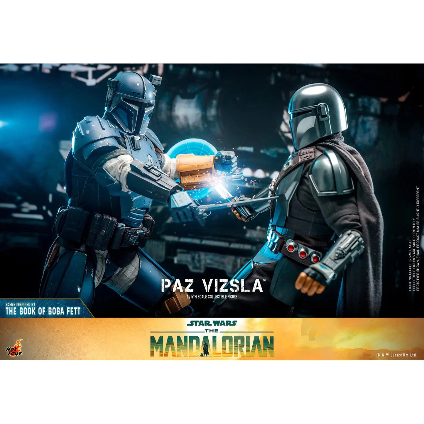 Paz Vizsla: Star Wars: The Mandalorian - Hot Toys Action Figure