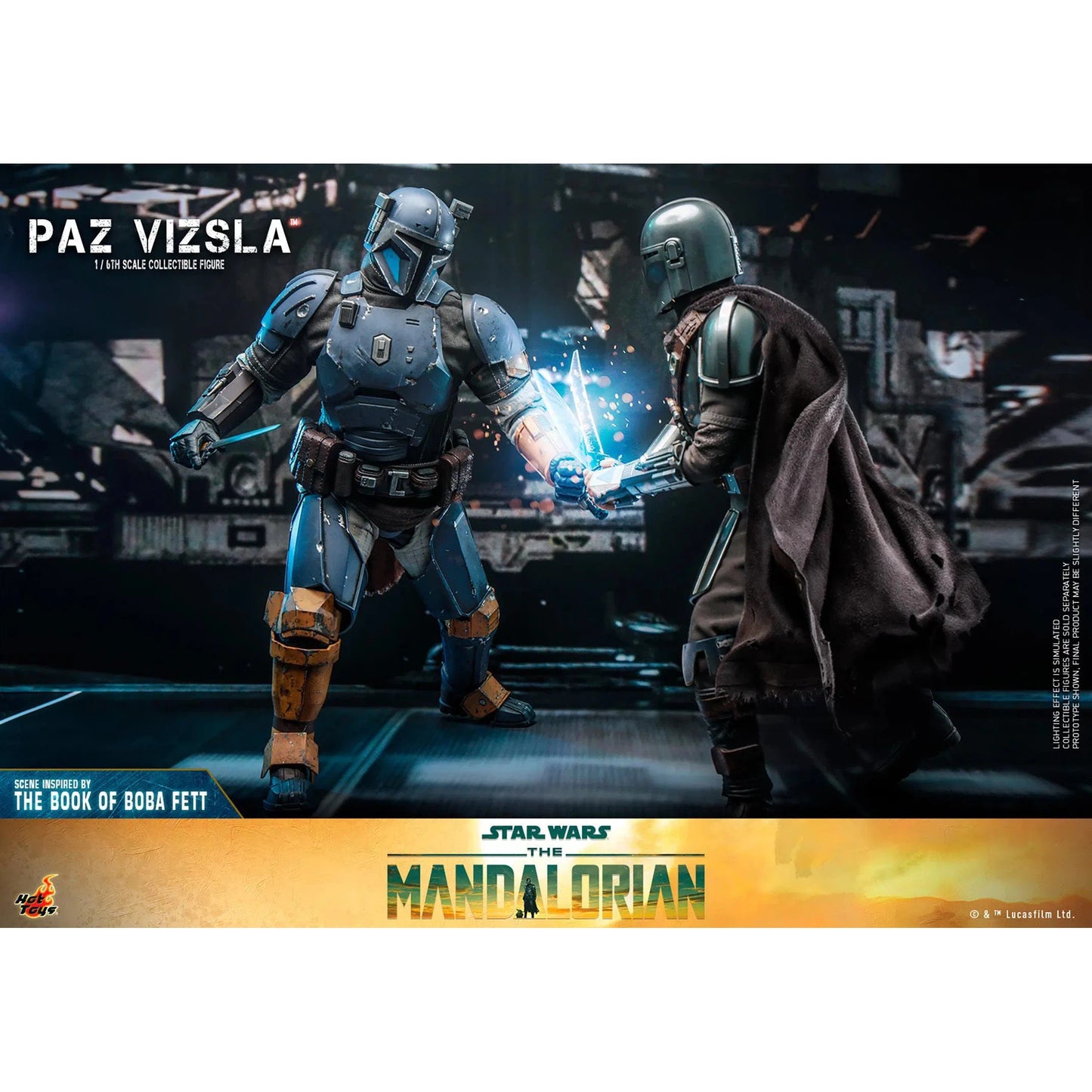 Paz Vizsla: Star Wars: The Mandalorian - Hot Toys Action Figure