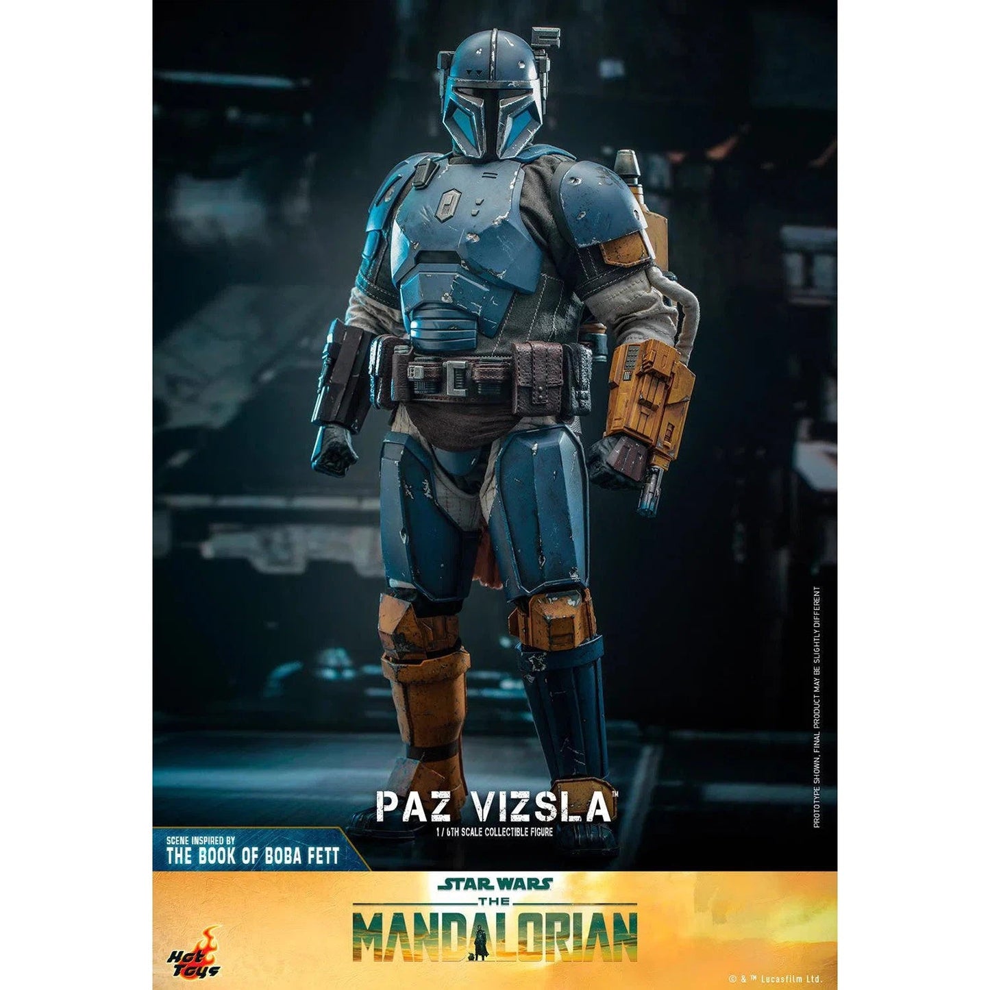 Paz Vizsla: Star Wars: The Mandalorian - Hot Toys Action Figure