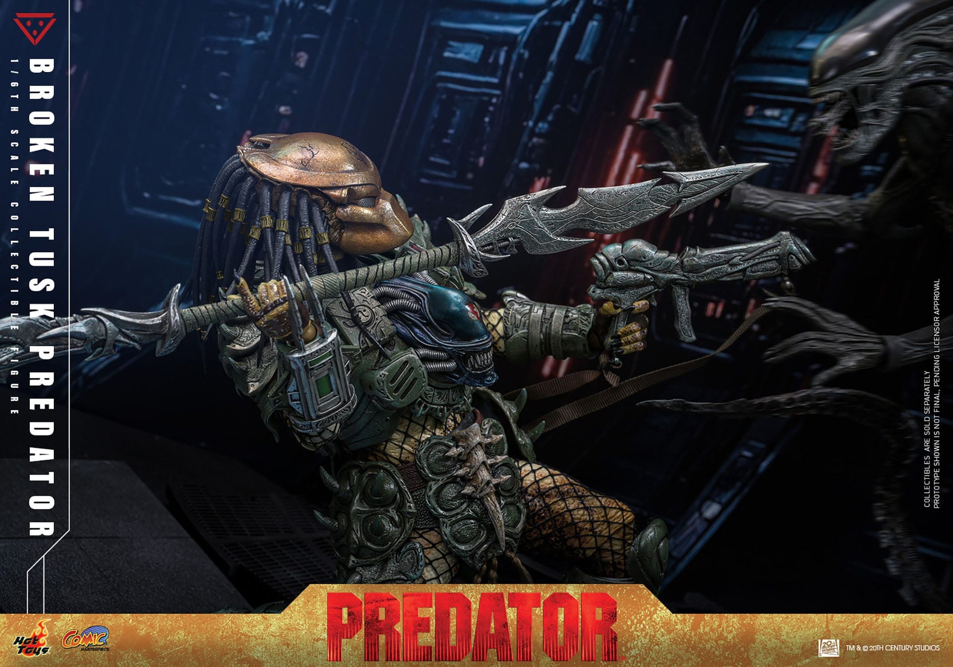 Predator: Broken Tusk Predator: 1/6th Scale Action Figure - Hot Toys Action Figure