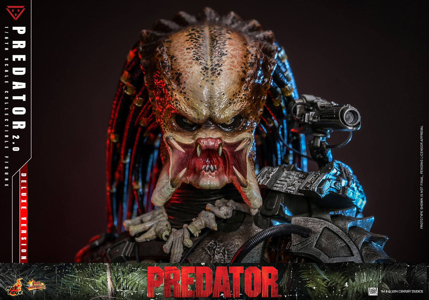 Predator: Predator 2.0: Deluxe: 1/6th Scale Action Figure - Hot Toys Action Figure