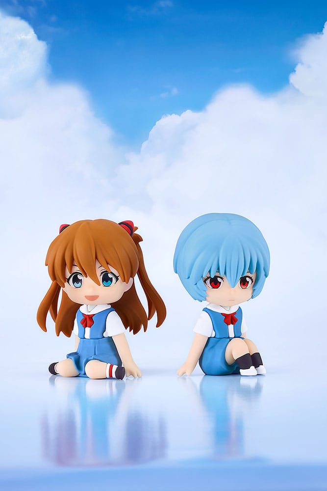 Rebuild of Evangelion Rubber Mascot Nendroid Plus Mini Figure Asuka Shikinami Langley 8 cm - Good Smile Company Mini Figures