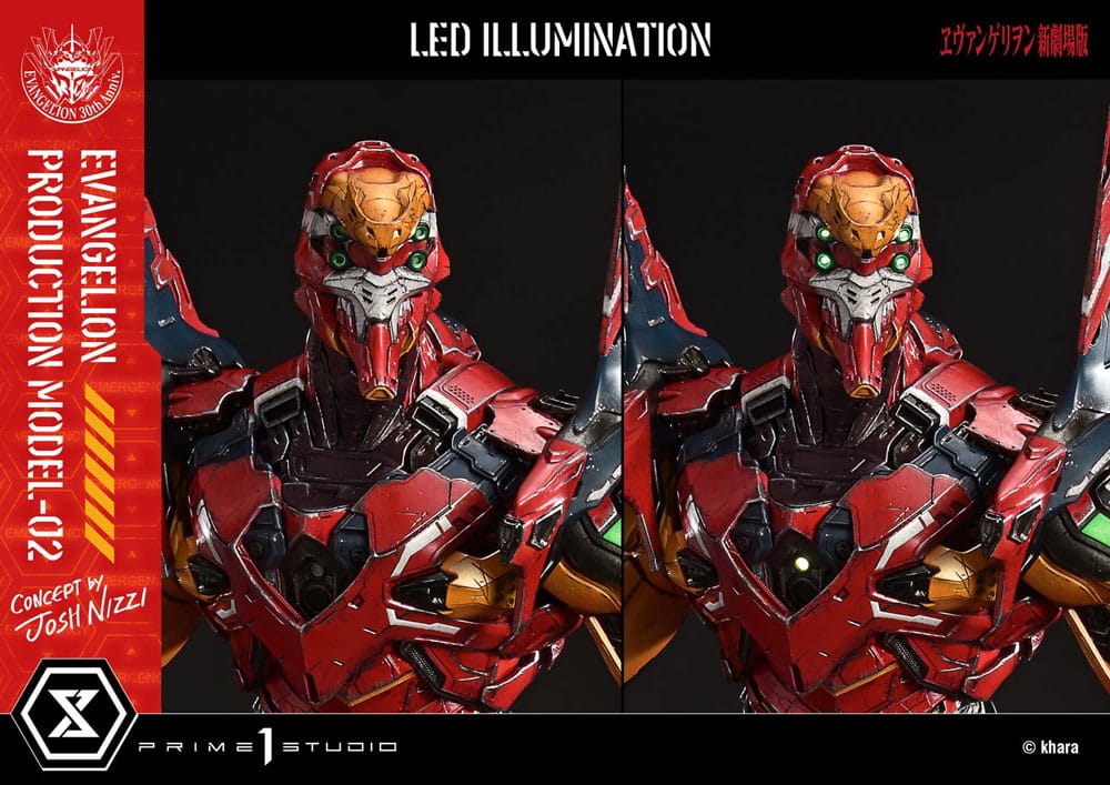 Rebuild of Evangelion Ultimate Diorama Masterline Series Statue Evangelion Production Model-02 (Concept By Josh Nizzi) 73 cm - Prime 1 Studio Statue