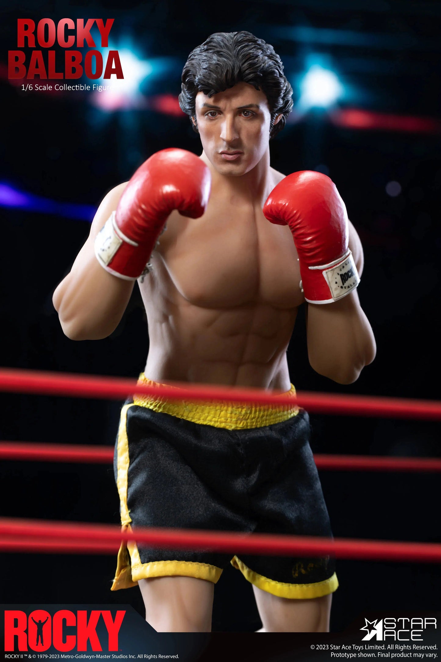 Rocky II: Rocky Balboa (2.0 Ver.): Deluxe - Star Ace Action Figure