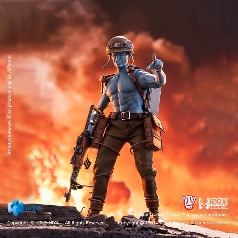 Rogue Trooper: Rogue Trooper: Exquisite Super Series: 1/12 Action Figure - Hiya Toys Action Figure