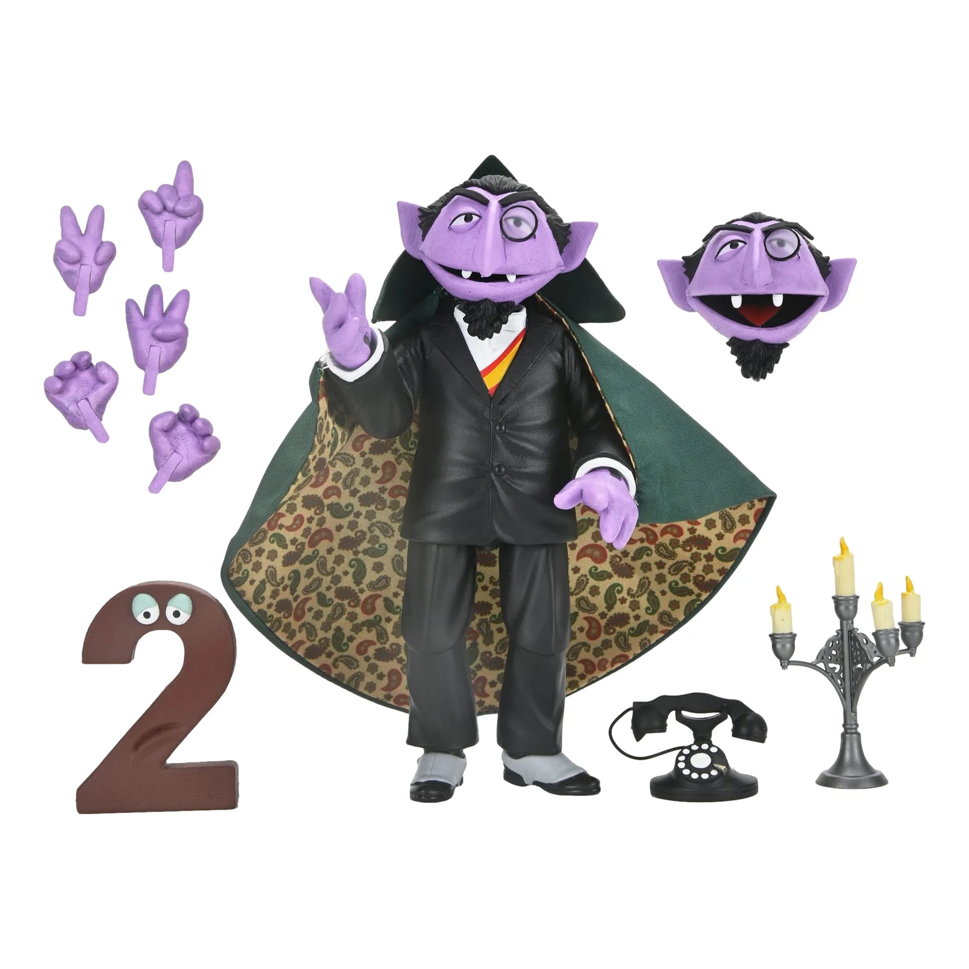 Sesame Street: The Count: 7" Ultimate Action Figure - Neca Action Figure