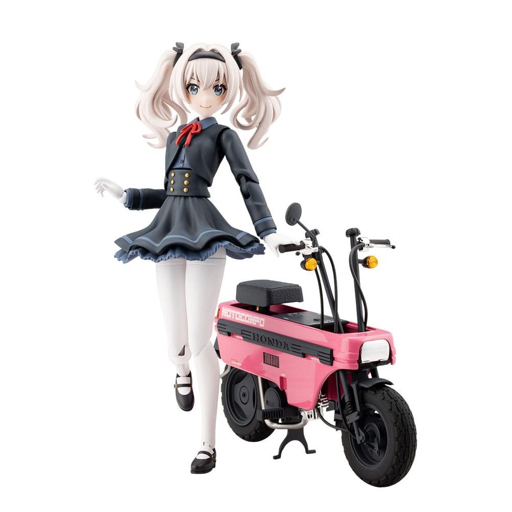 Sousai Shojo Teien Plastic Model Kit 1/10 Emma Koishikawa Nocturne with Honda AB12 Motocompo 14 cm - Kotobukiya Model kits