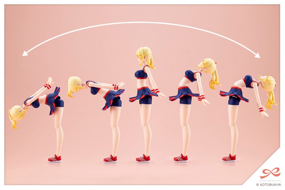 Sousai Shoujo Teien Seira Ichijo (Cheerleading Costume Dreaming Style Vitamin Yell Ver.) 1/10 Scale Model Kit - Kotobukiya Model Kits