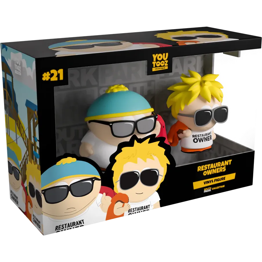 South Park: Restaurant Owners: Vinyl Figure - YouTooz Vinyl Figure