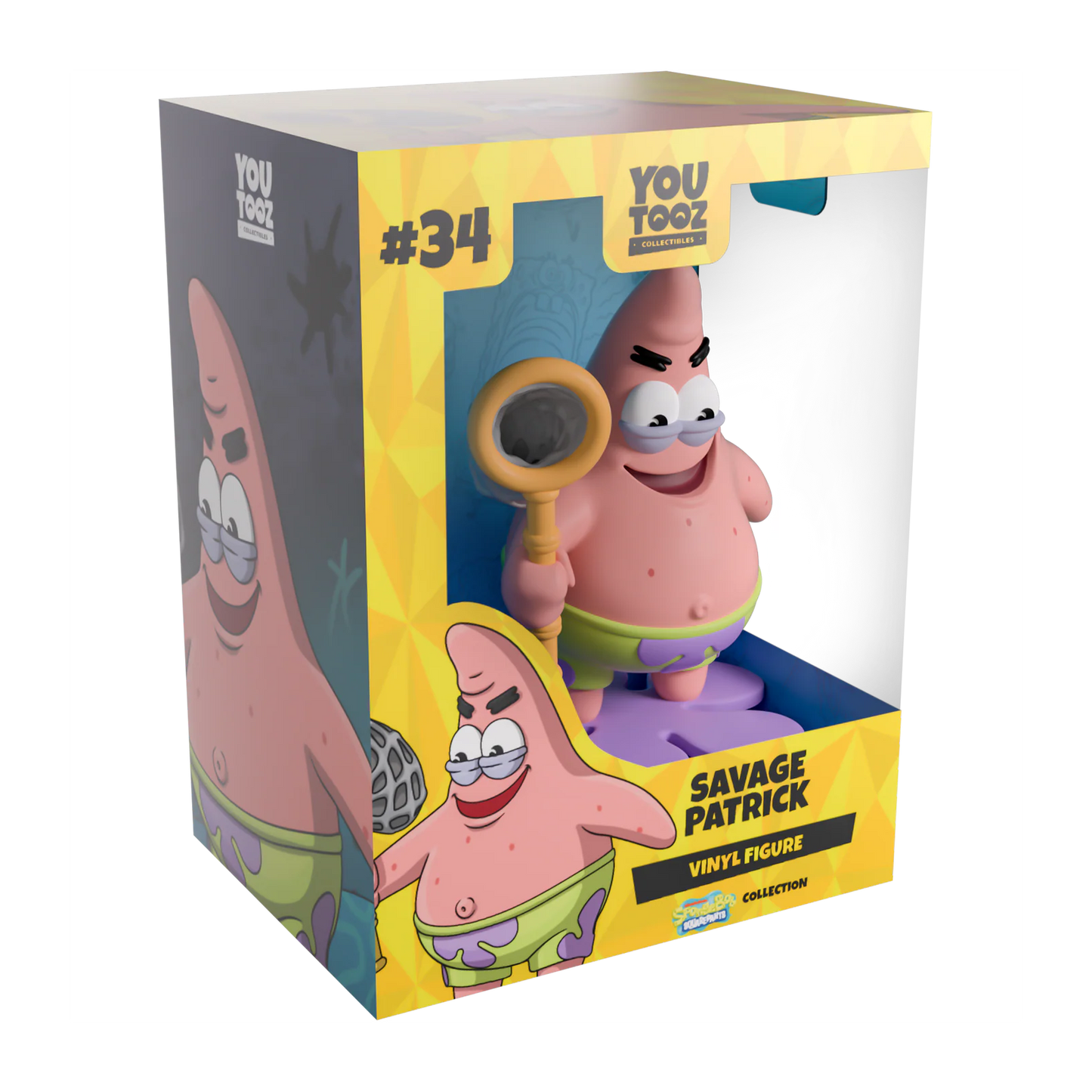 Spongebob Squarepants: Savage Patrick: Vinyl Figure - YouTooz Vinyl Figure