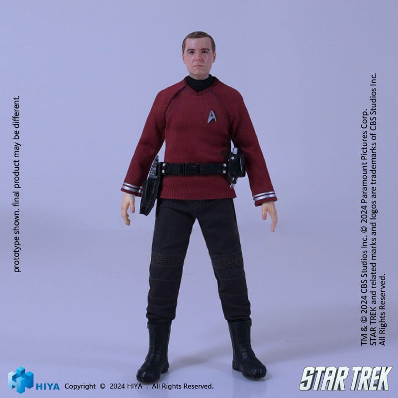 Star Trek (2009): Scotty: Exquisite Super Series: 1/12 Action Figure - Hiya Toys Action Figures