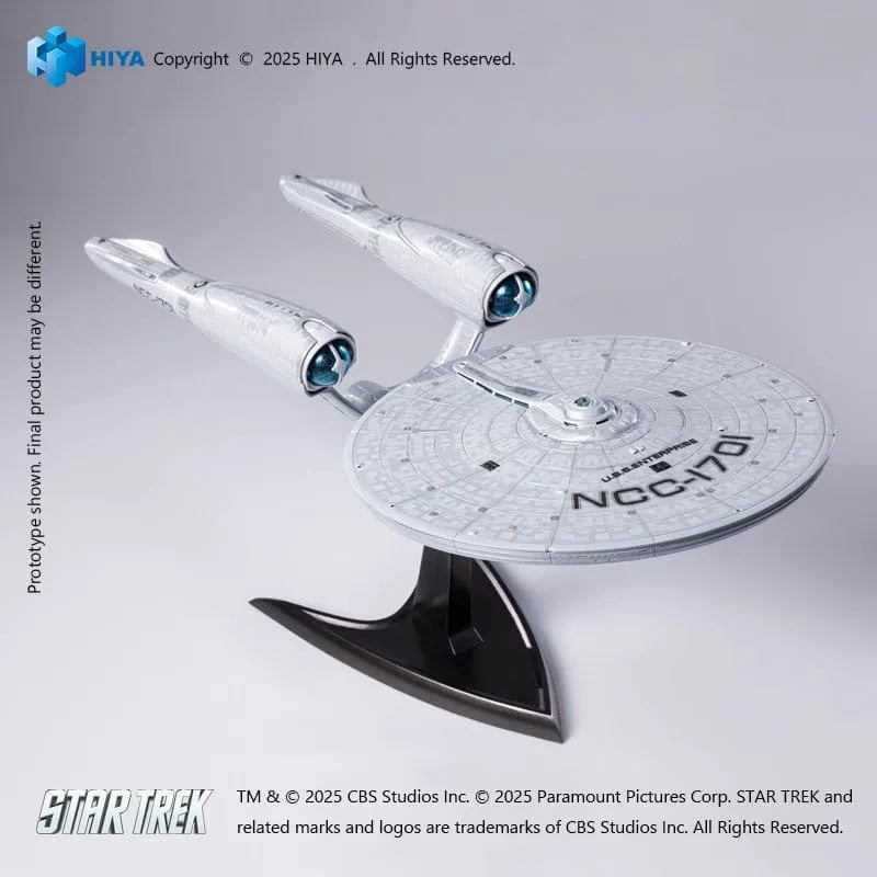 Star Trek (2009): U.S.S. Enterprise NCC-1701: REPLICAart Series Light-Up Starship - Hiya Toys Action Figure