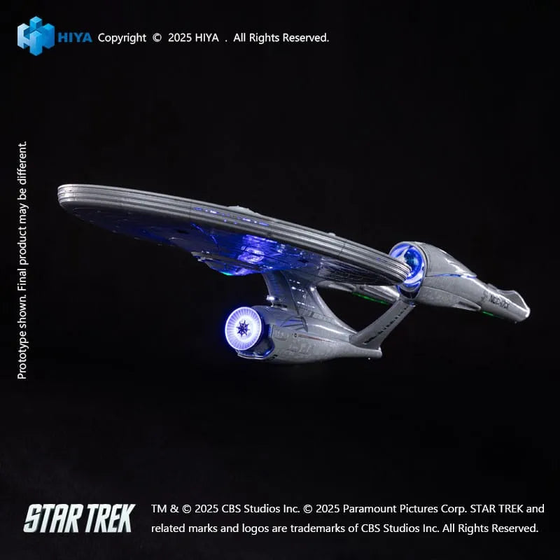 Star Trek (2009): U.S.S. Enterprise NCC-1701: REPLICAart Series Light-Up Starship - Hiya Toys Action Figure
