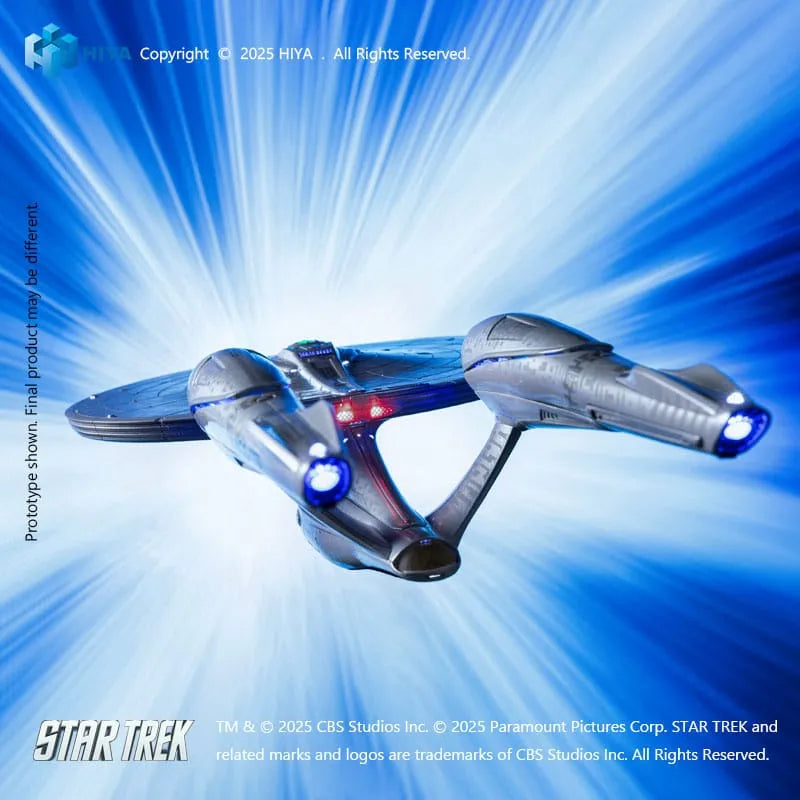 Star Trek (2009): U.S.S. Enterprise NCC-1701: REPLICAart Series Light-Up Starship - Hiya Toys Action Figure
