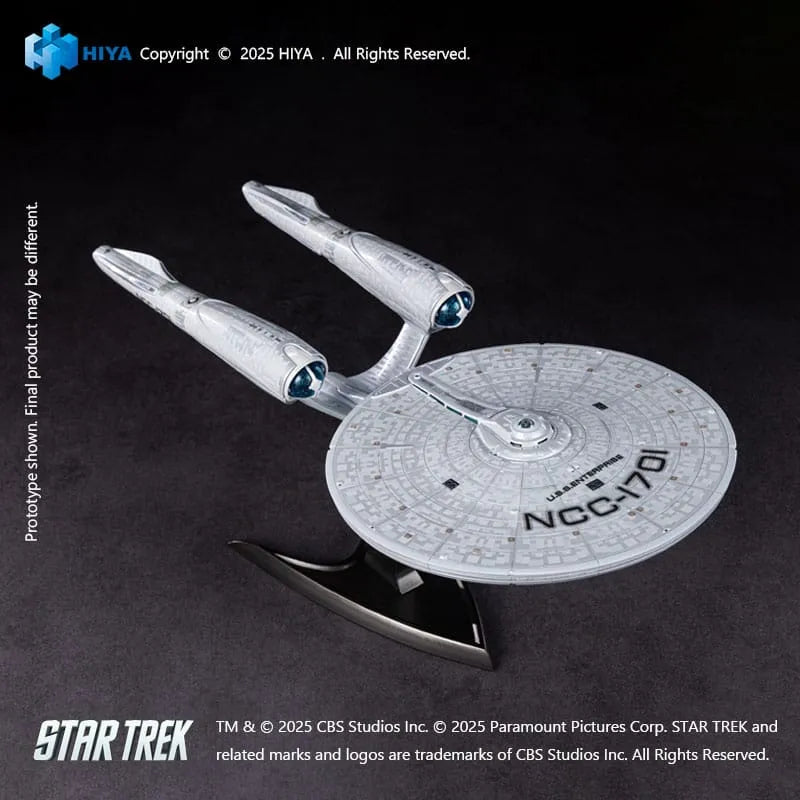 Star Trek (2009): U.S.S. Enterprise NCC-1701: REPLICAart Series Light-Up Starship - Hiya Toys Action Figure