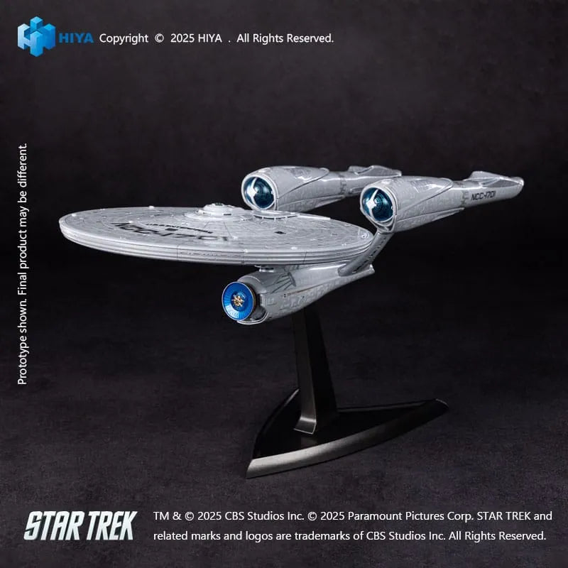 Star Trek (2009): U.S.S. Enterprise NCC-1701: REPLICAart Series Light-Up Starship - Hiya Toys Action Figure