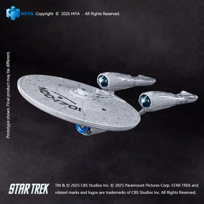 Star Trek (2009): U.S.S. Enterprise NCC-1701: REPLICAart Series Light-Up Starship - Hiya Toys Action Figure