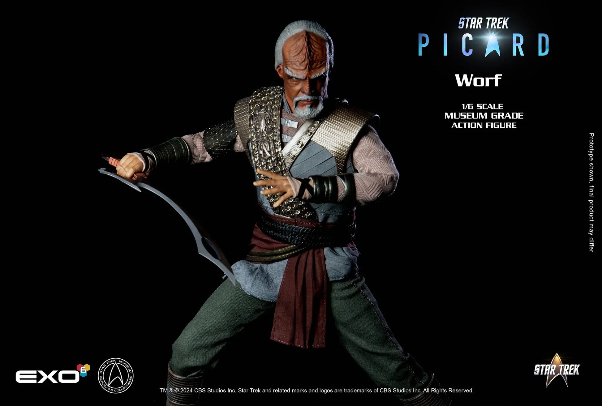 Star Trek: Picard: Pacifist Worf: Exo-6 - EXO-6 Action Figure
