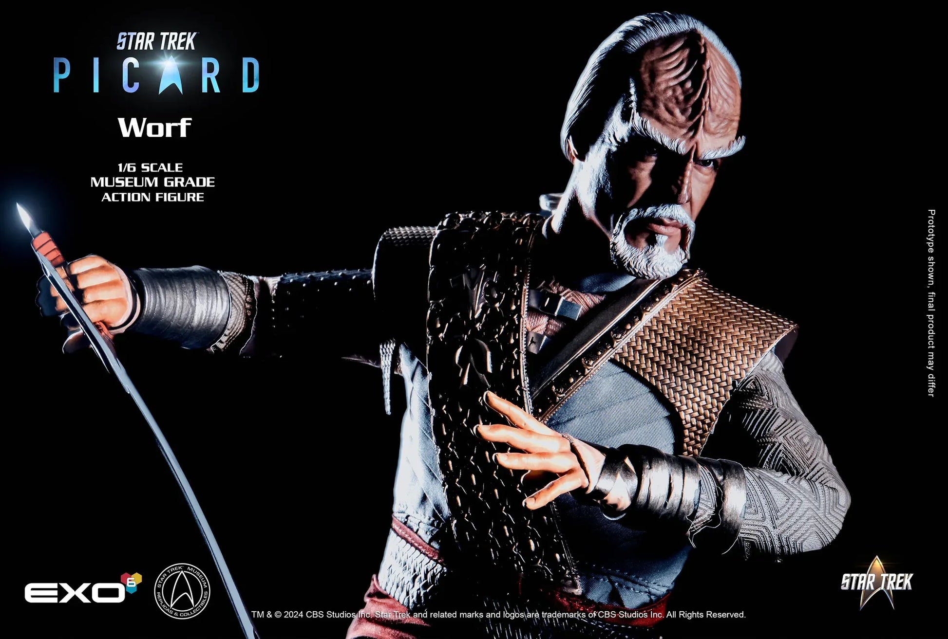 Star Trek: Picard: Pacifist Worf: Exo-6 - EXO-6 Action Figure