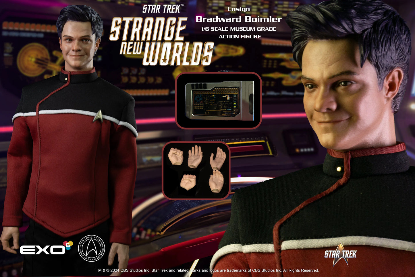 Star Trek: Strange New Worlds: Ensign Boimler: Sixth Scale - EXO-6 Action Figure