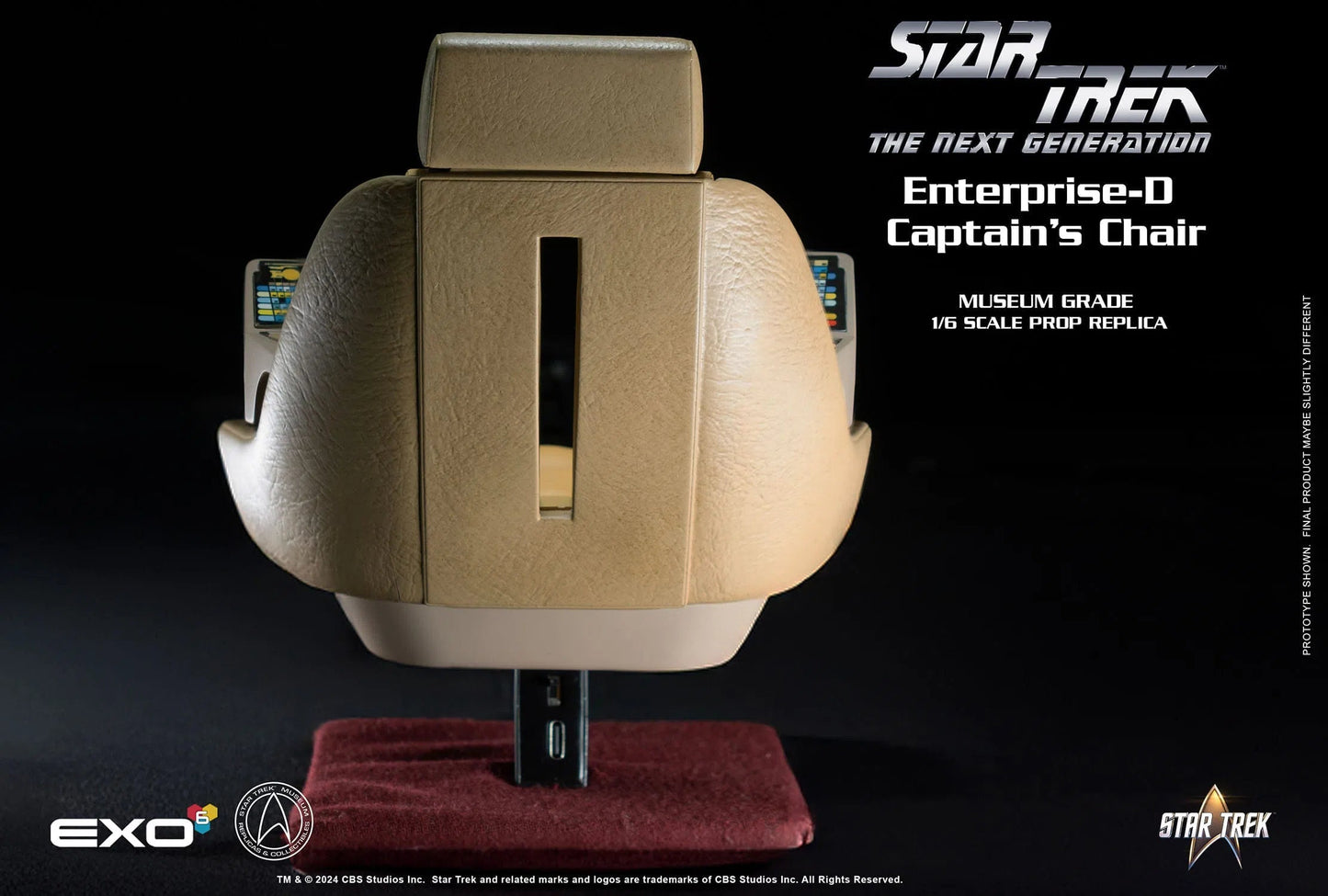 Star Trek: The Next Generation: Captains Chair: Sixth Scale - EXO-6 Action Figure