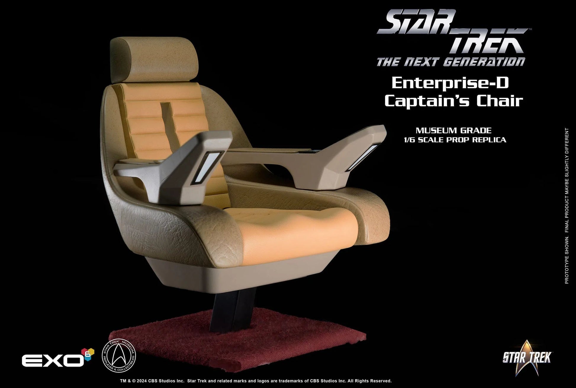 Star Trek: The Next Generation: Captains Chair: Sixth Scale - EXO-6 Action Figure