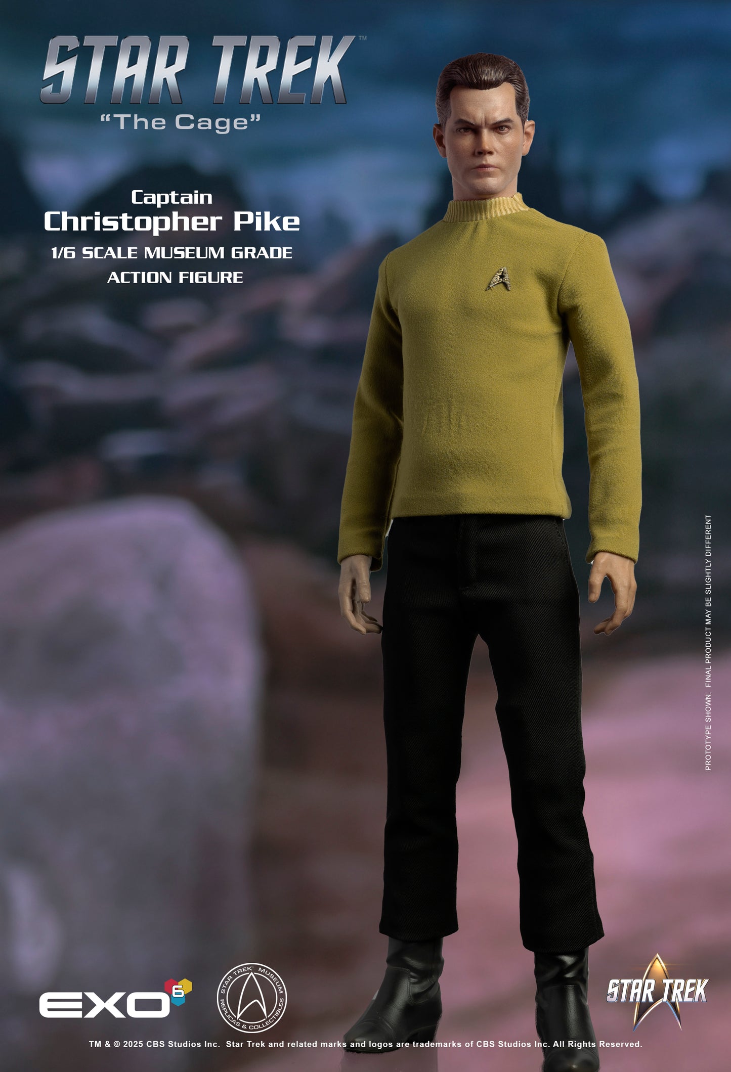 Star Trek: The Original Series: Captain Christopher Pike: Exo-6 - EXO-6 Action Figure