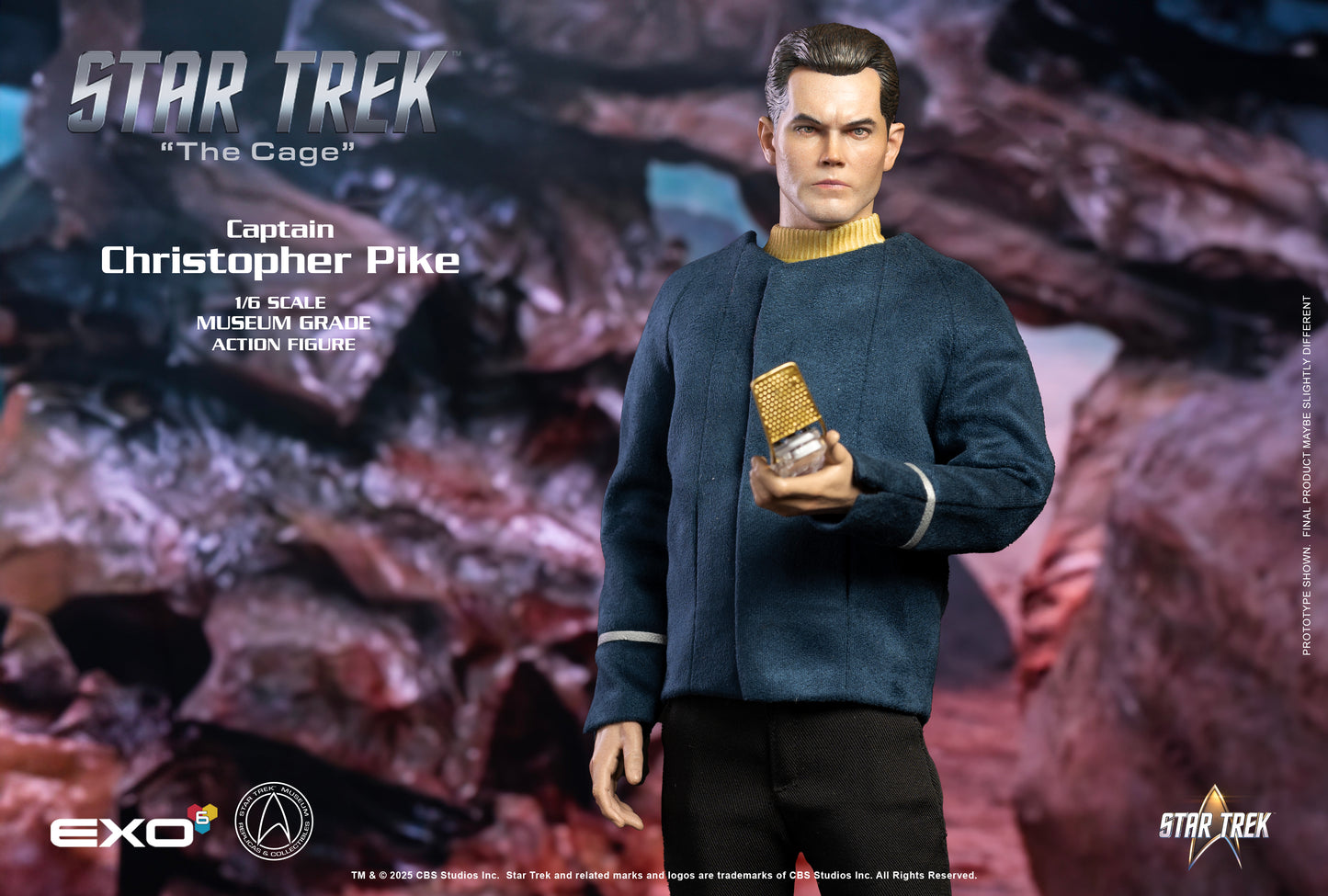 Star Trek: The Original Series: Captain Christopher Pike: Exo-6 - EXO-6 Action Figure