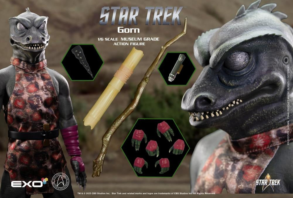 Star Trek: The Original Series Gorn (The Cage): Exo-6 - EXO-6 Action Figure