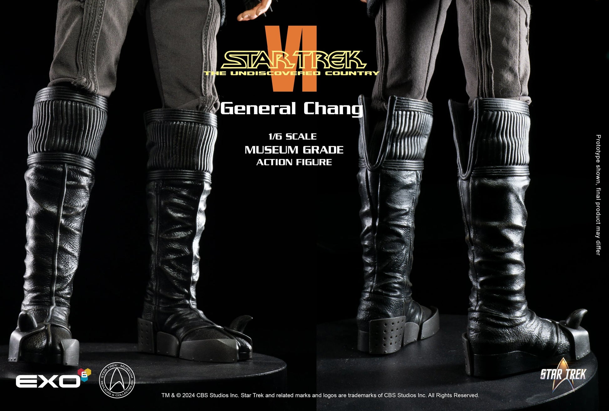 Star Trek: The Undiscovered Country: General Chang: Sixth Scale - EXO-6 Action Figure