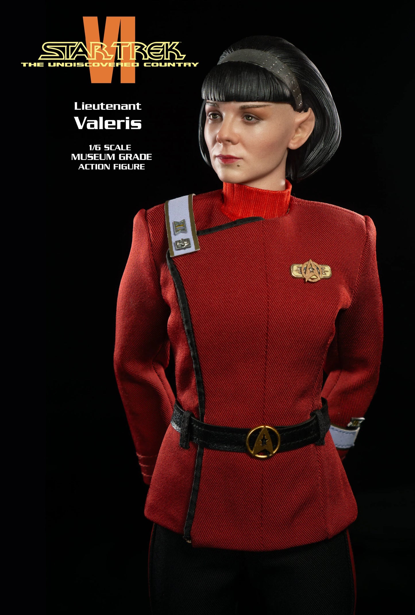 Star Trek VI: The Undiscovered Country: Lt. Valeris: Sixth Scale - EXO-6 Action Figure