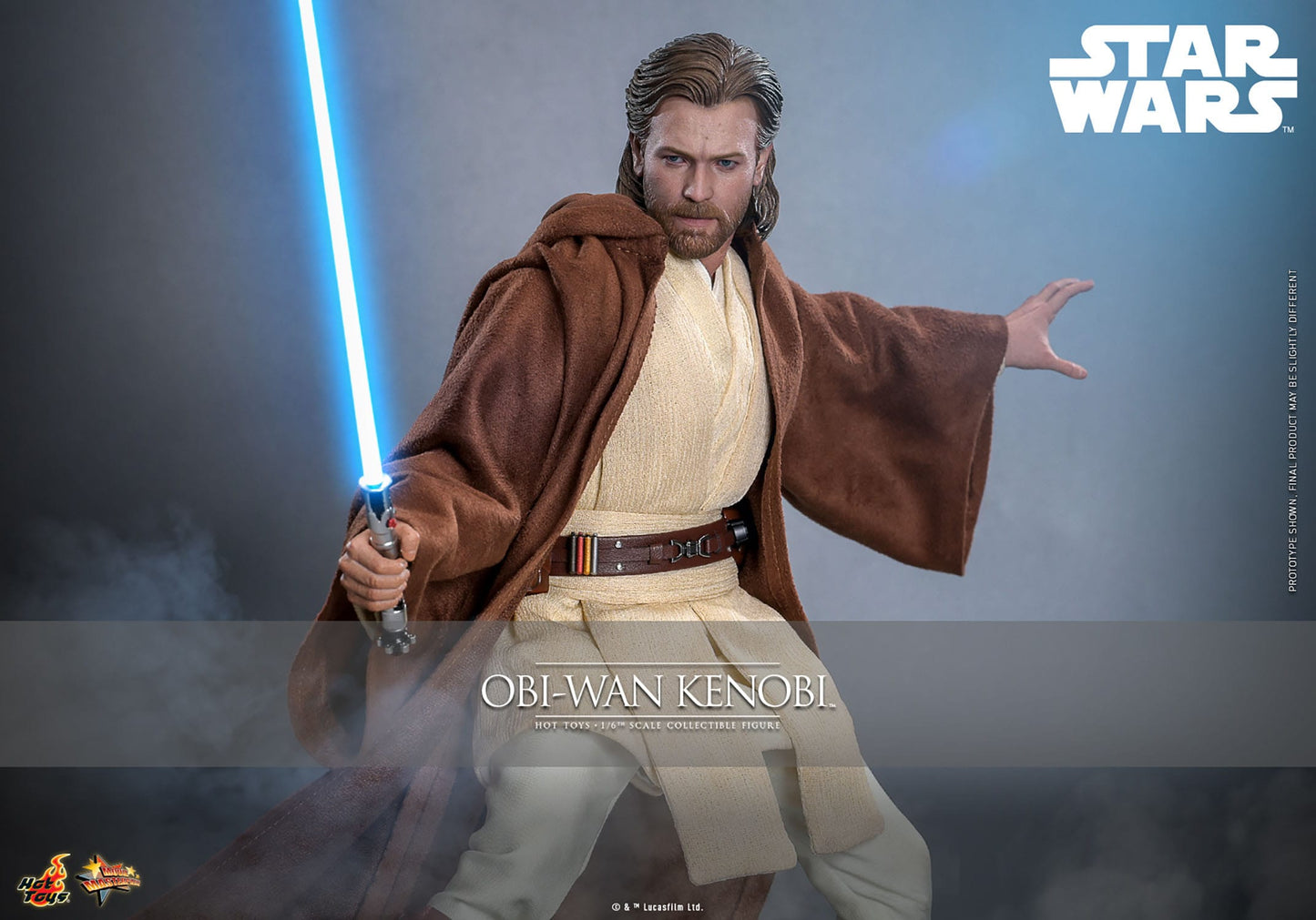 Star Wars: Episode II: Attack Of The Clones: Obi-Wan Kenobi: 1/6th Scale Action Figure - Hot Toys Action Figure