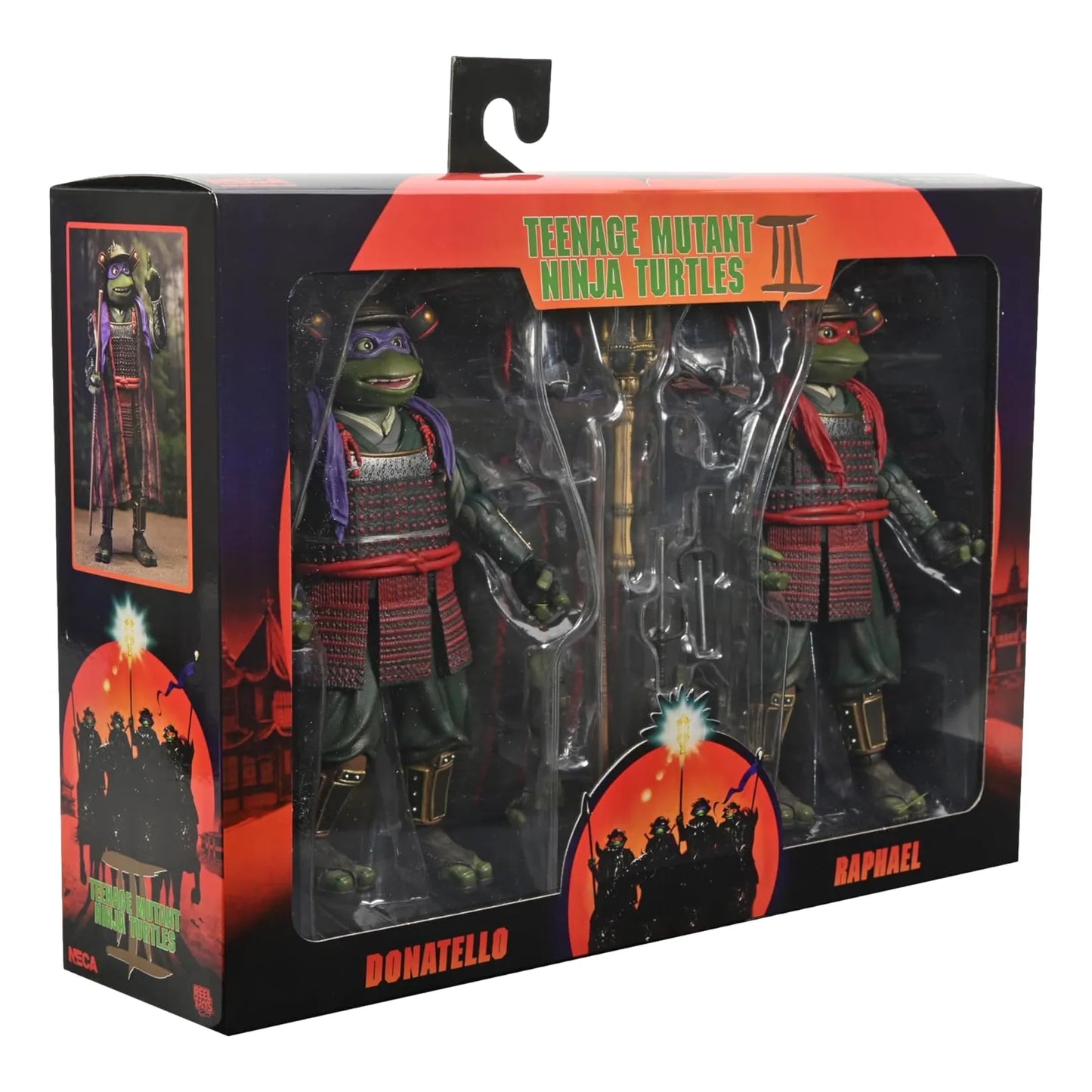 Teenage Mutant Ninja Turtles III: 1993 Movie: Donatello & Raphael: 7" Action Figure 2 Pack - Neca Action Figure