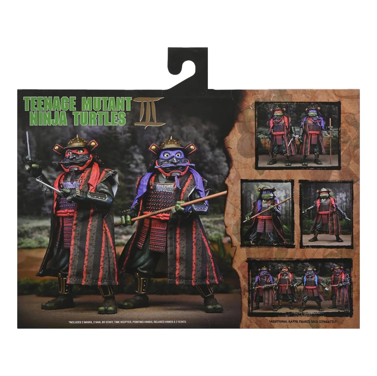 Teenage Mutant Ninja Turtles III: 1993 Movie: Donatello & Raphael: 7" Action Figure 2 Pack - Neca Action Figures