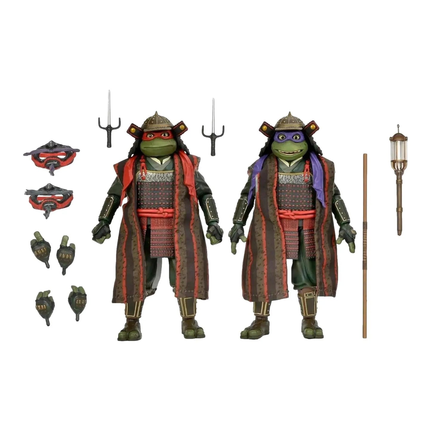 Teenage Mutant Ninja Turtles III: 1993 Movie: Donatello & Raphael: 7" Action Figure 2 Pack - Neca Action Figure