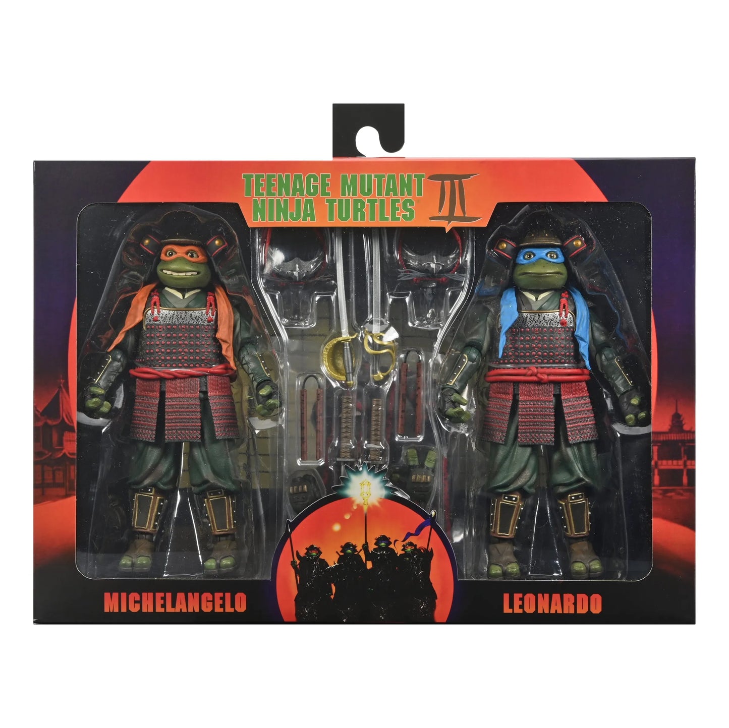 Teenage Mutant Ninja Turtles III: 1993 Movie: Leonardo & Michelangelo: 7" Action Figure 2 Pack (Copy - Neca Action Figure
