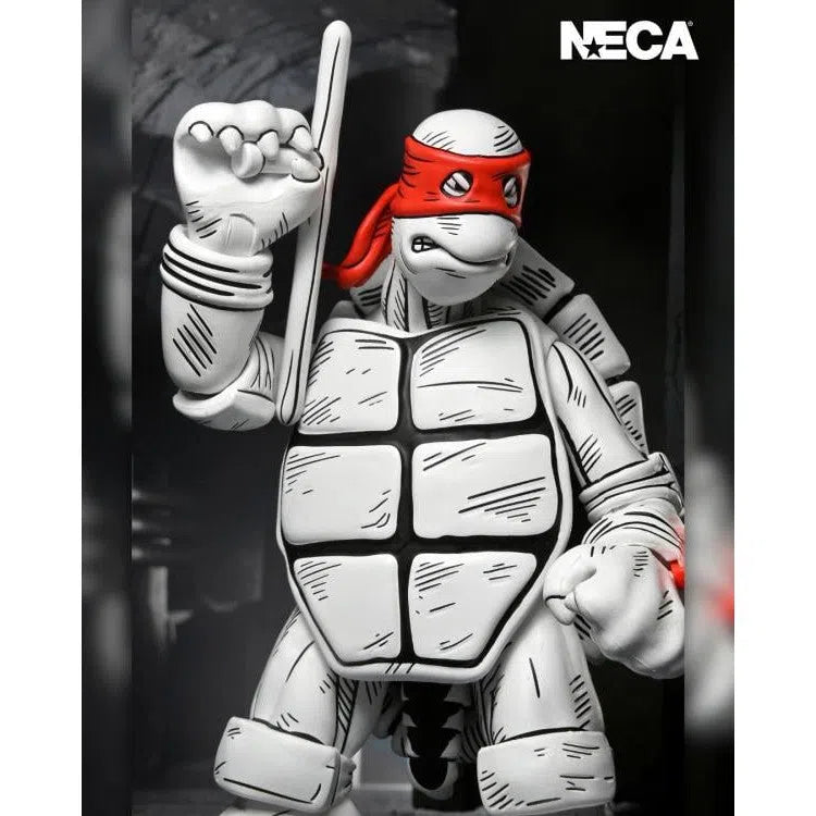 Teenage Mutant Ninja Turtles: (Mirage Comics): First Turtles: (Black & White): Two-Pack: 7" Action Figure - Neca Action Figure
