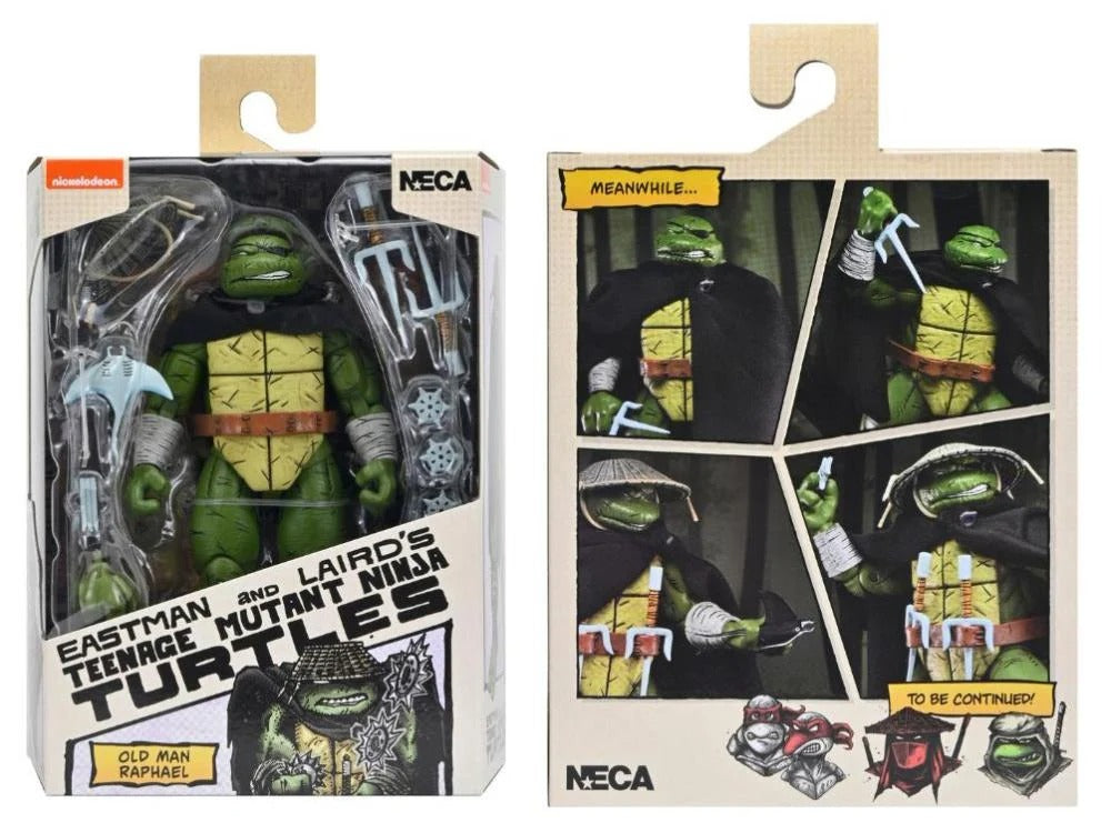 Teenage Mutant Ninja Turtles: Mirage Comics: Old Man Raphael: 7" Action Figure - Neca Action Figure