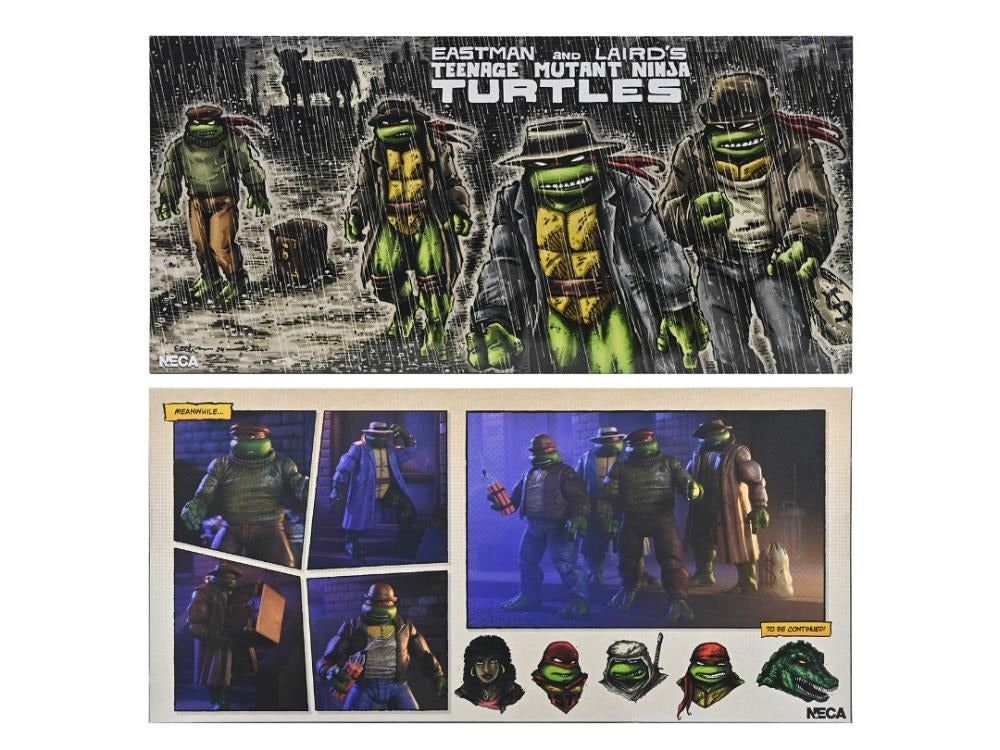 Teenage Mutant Ninja Turtles Turtles: Mirgage Comics: Gangster Turtles: 7" Action Figure Figure 4-Pack - Neca Action Figure