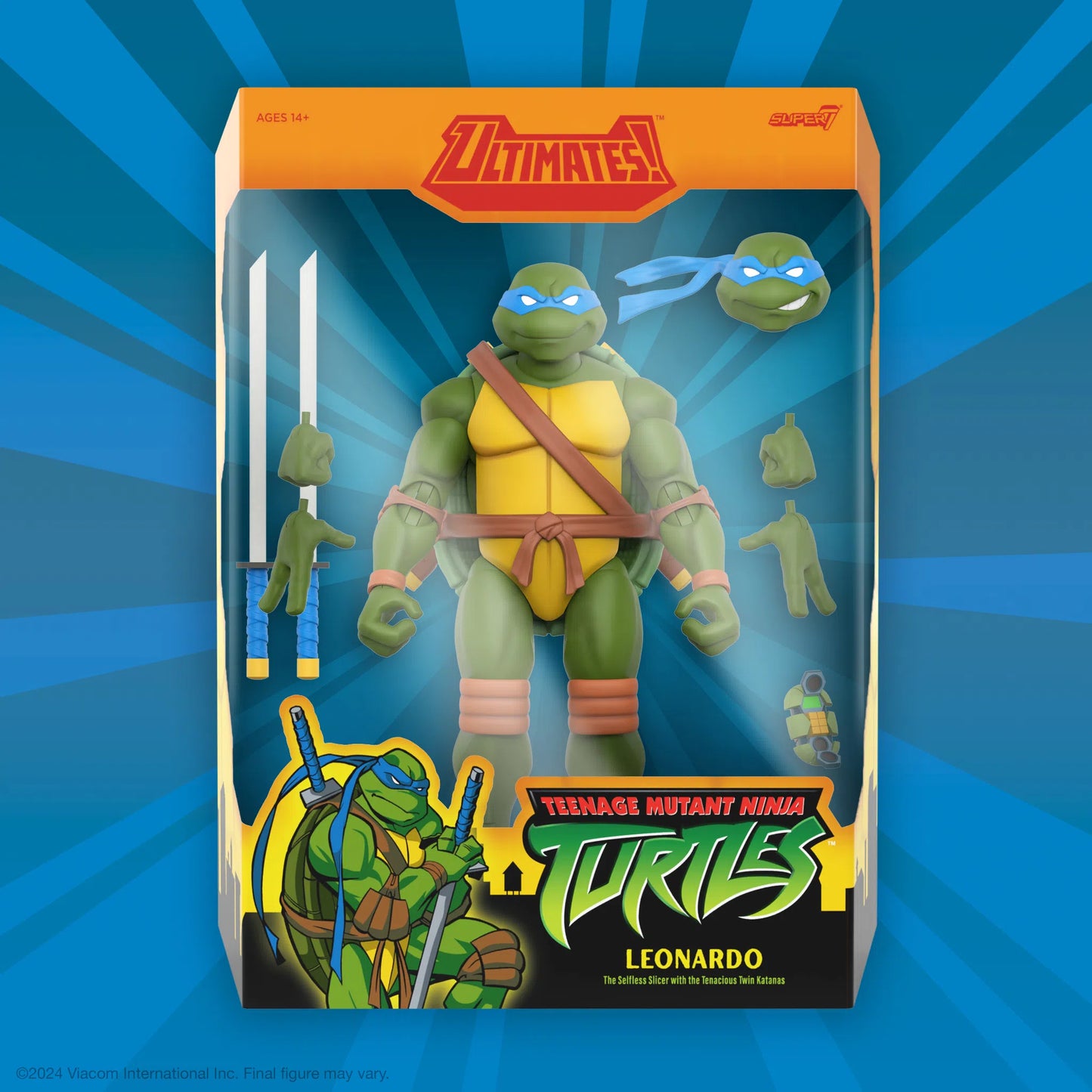 Teenage Mutant Ninja Turtles: ULTIMATES! Wave 12: Leonardo - Super7 Action Figure