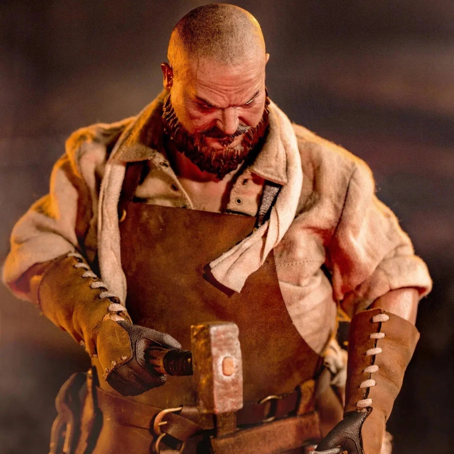 The Evolution of Europe: Blacksmith Of The Middle Ages: POP-EE02: Pop Costume: Sixth Scale Figure - Pop Toys Action Figure