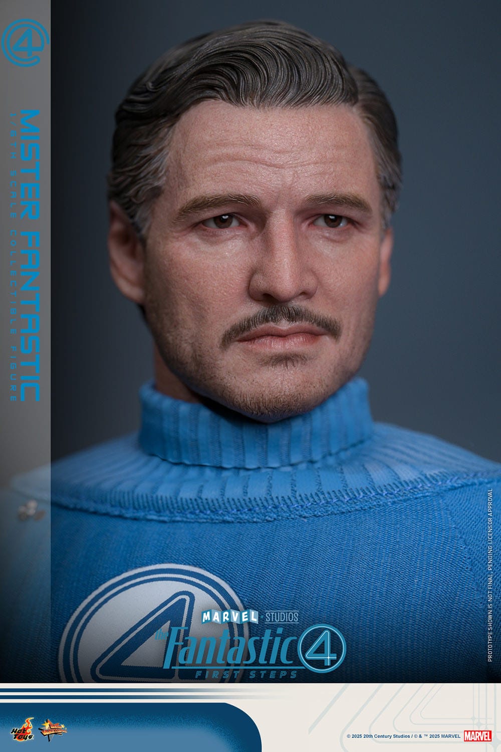 The Fantastic Four: First Steps: Mr Fantastic: 1/6th Scale Action Figure - Hot Toys Action Figure