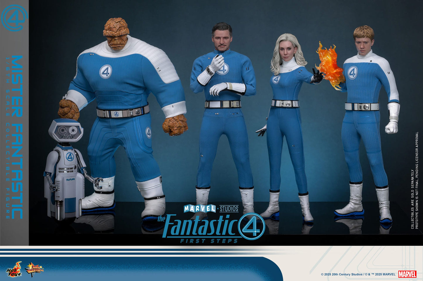 The Fantastic Four: First Steps: Mr Fantastic: 1/6th Scale Action Figure - Hot Toys Action Figure
