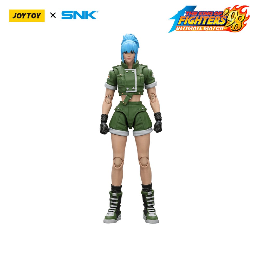 The King Of Fighters '98 Action Figure Hero Team Leona Heidern 11 cm - Joy Toy Action Figures